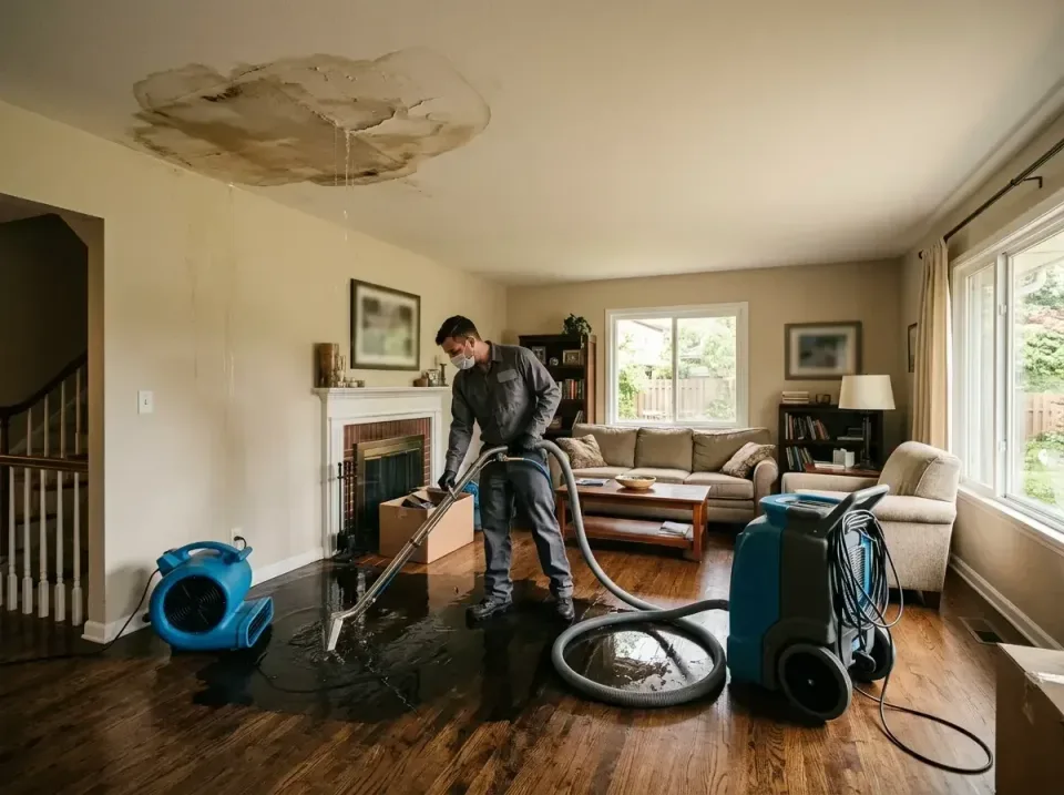 attic-pipe-burst-ceiling-drip-008 — frequently asked questions, Water Damage Restoration & Carpet Care in Wixom, MI